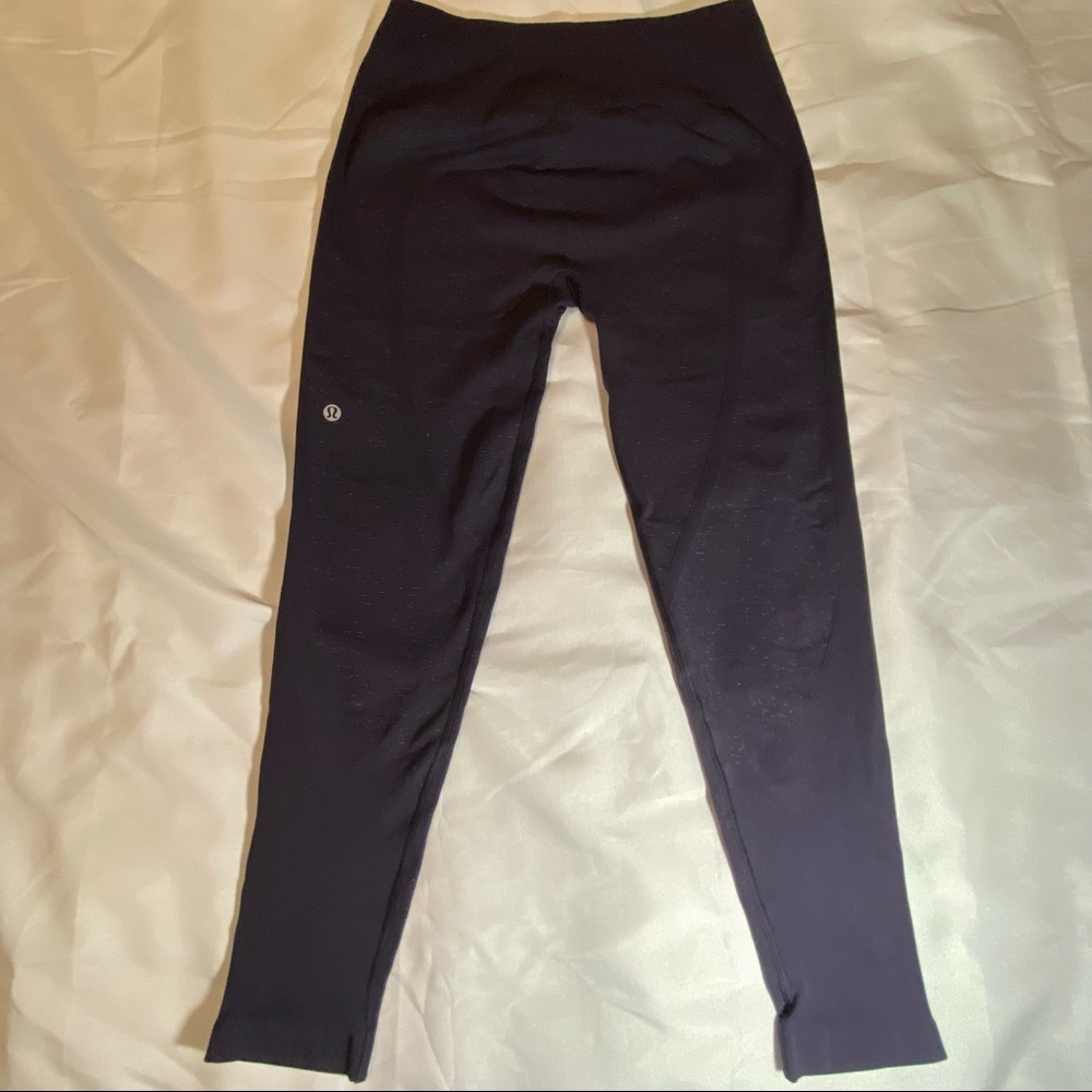 Lululemon Navy Blue Leggings, size 10